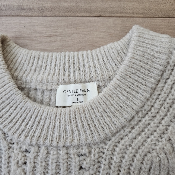 Gentle Fawn Cozy Cream Sweater - Picture 6 of 7